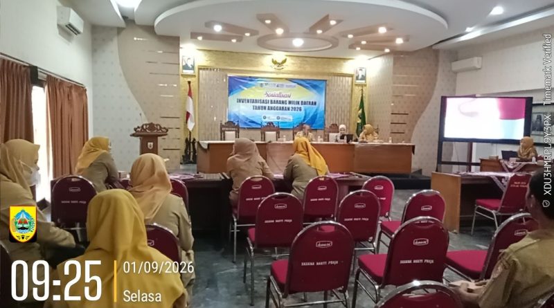 Sosialisasi Inventarisasi Barang Milik Daerah (BMD) Tahun Anggaran 2026