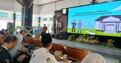 Pelatihan Kapasitas BPD dan Satlinmas di Pendopo Kabupaten