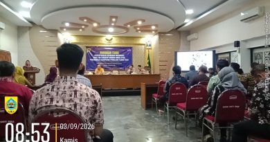Bimbingan Teknis (Bintek) Kewaspadaan Keamanan Informasi  di Sasana Bhakti Praja Kab.Pemalang.